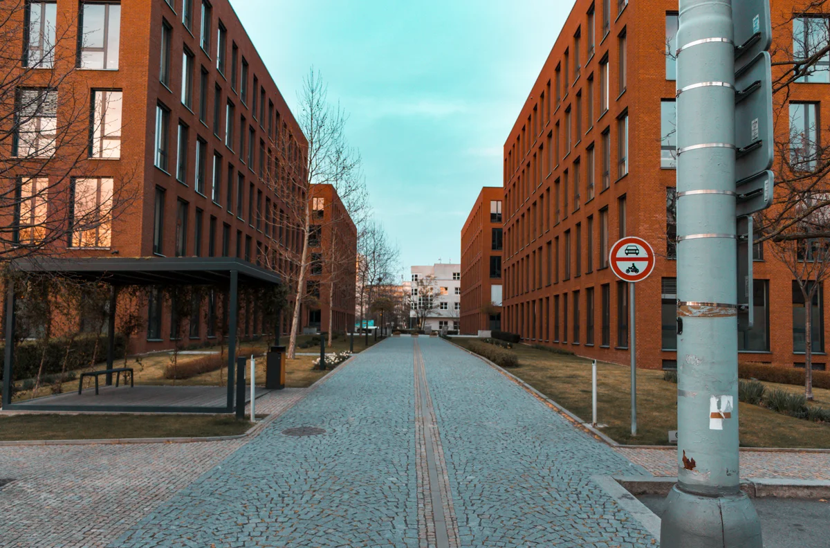 Kasárna Karlín view 2