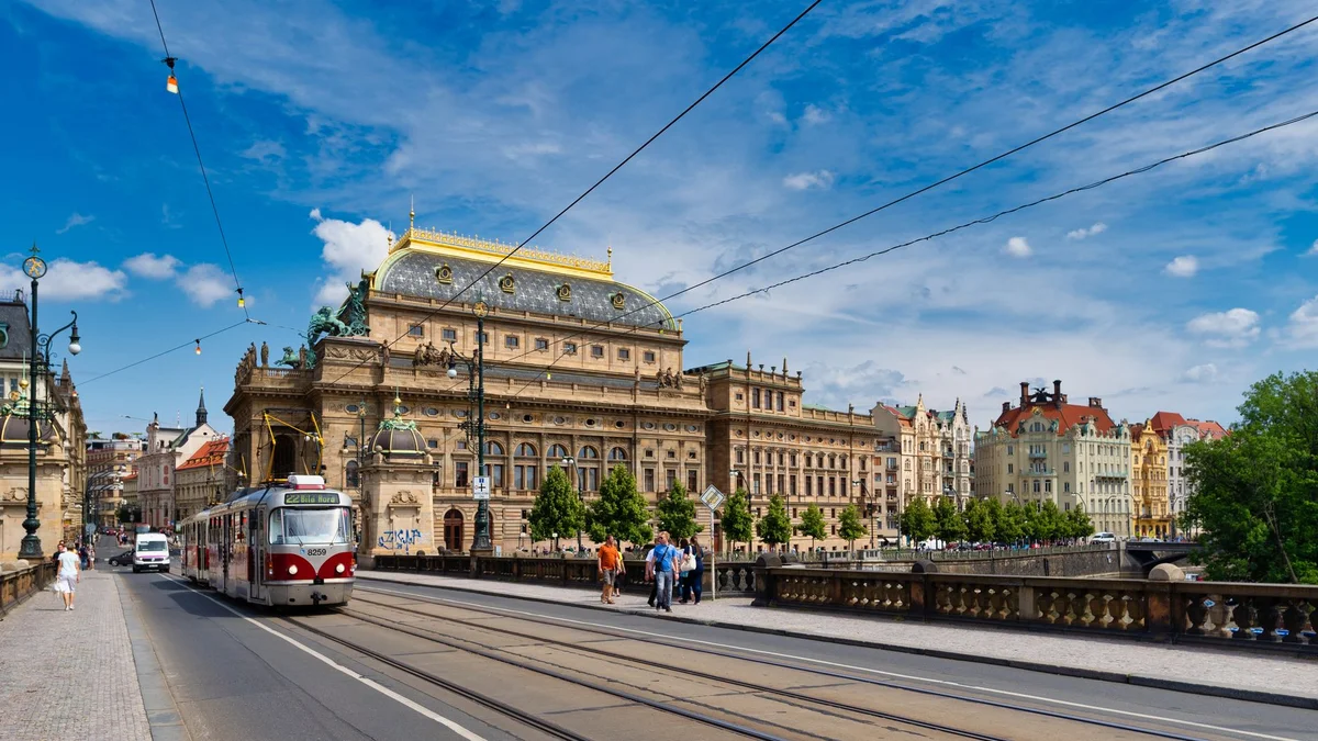 National Theatre Prague view 1