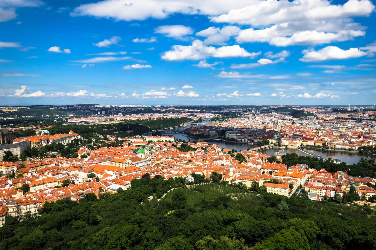 Petrin Hill view 2