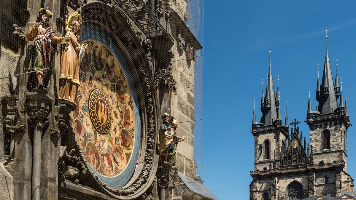 Prague Astronomical Clock view 2