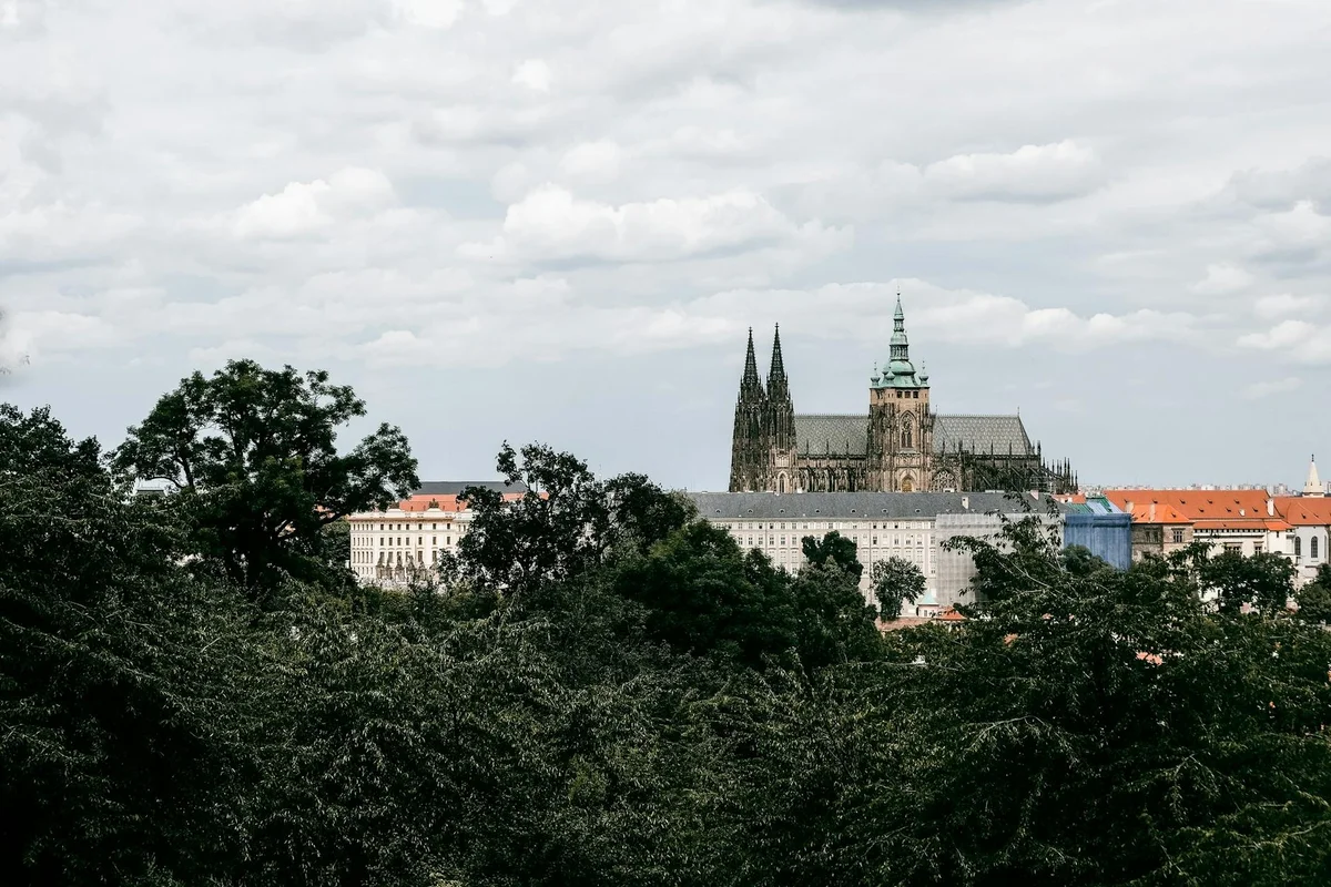 Prague Castle view 2