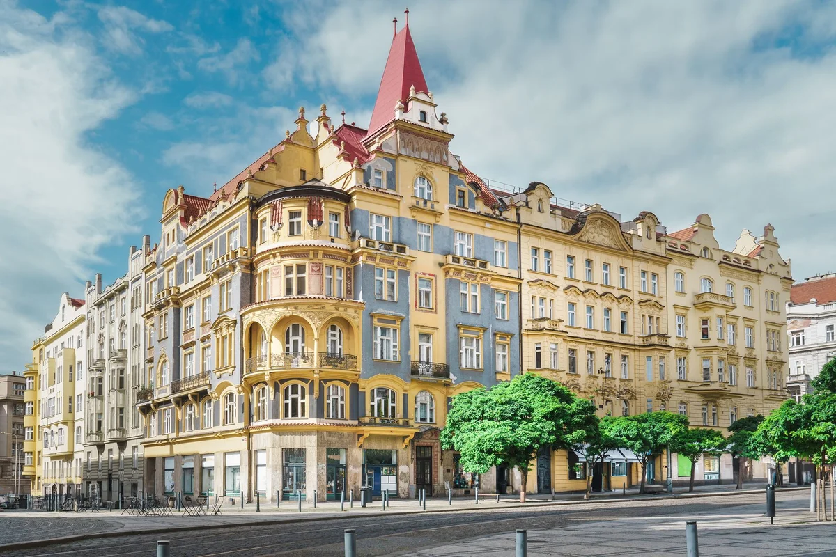 Prague Market view 1