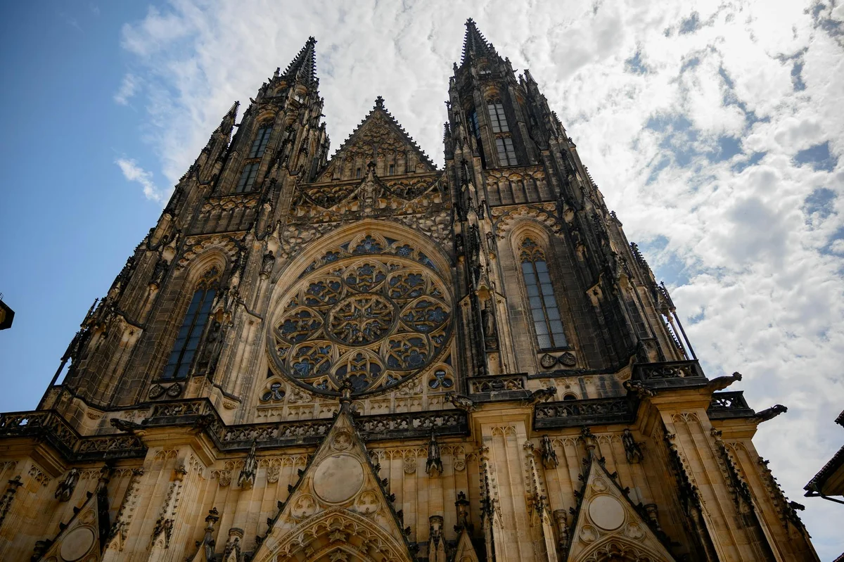 St. Vitus Cathedral view 1