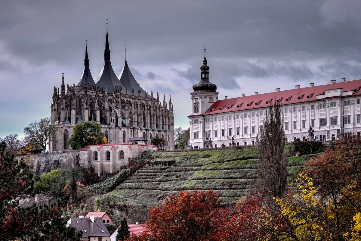 Svatý Kopeček Basilica view 1