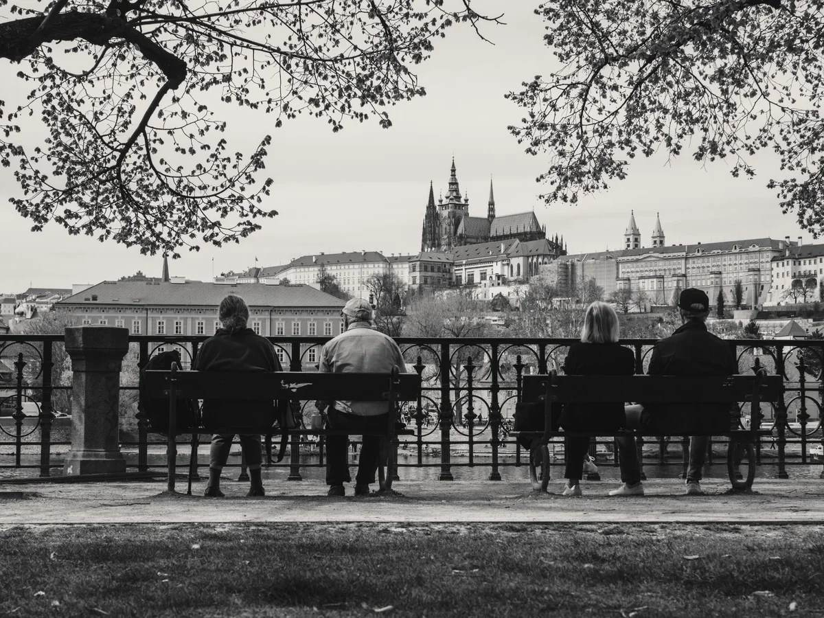 Vrtba Garden view 1
