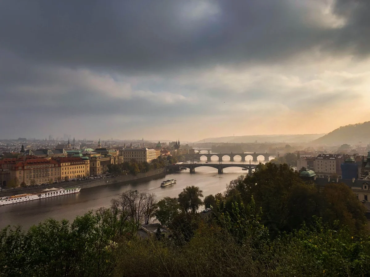 Vyšehrad Fortress view 1
