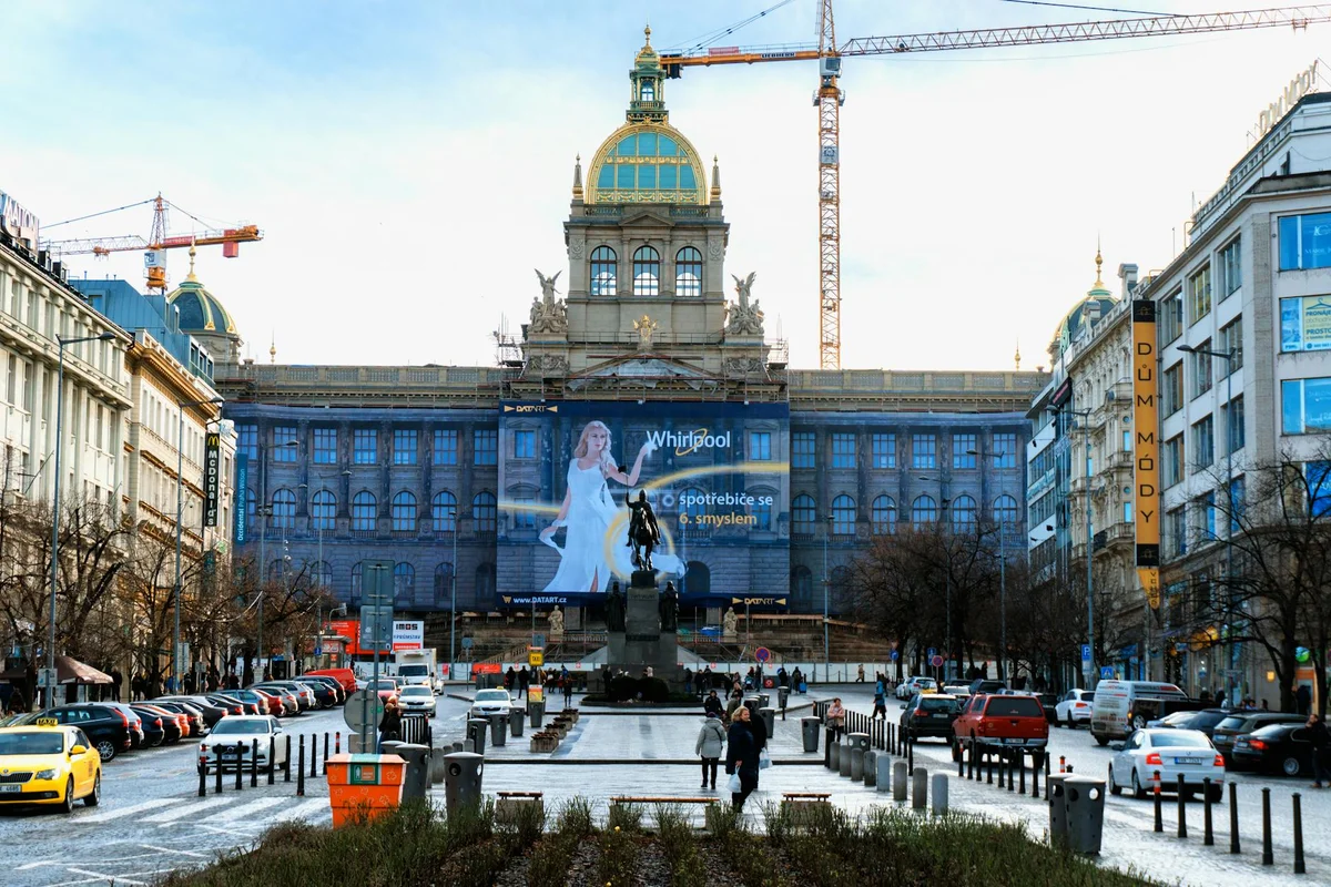Wenceslas Square view 1