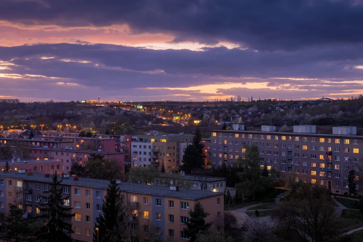 Zizkov Television Tower view 1