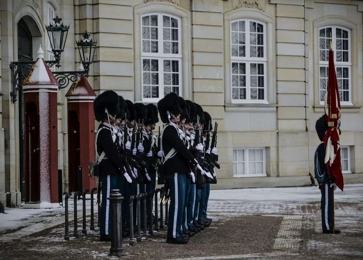 Amalienborg Palace view 2