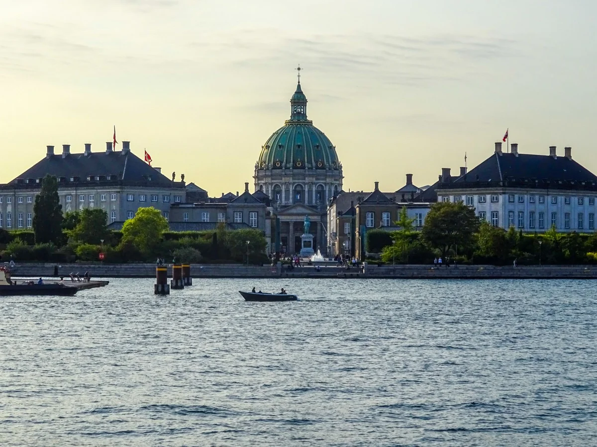 Amalienborg Palace view 1
