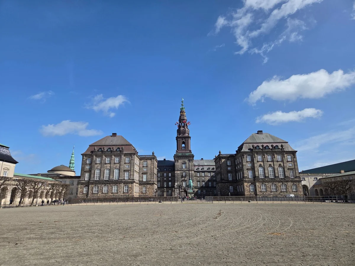 Christiansborg Palace view 1