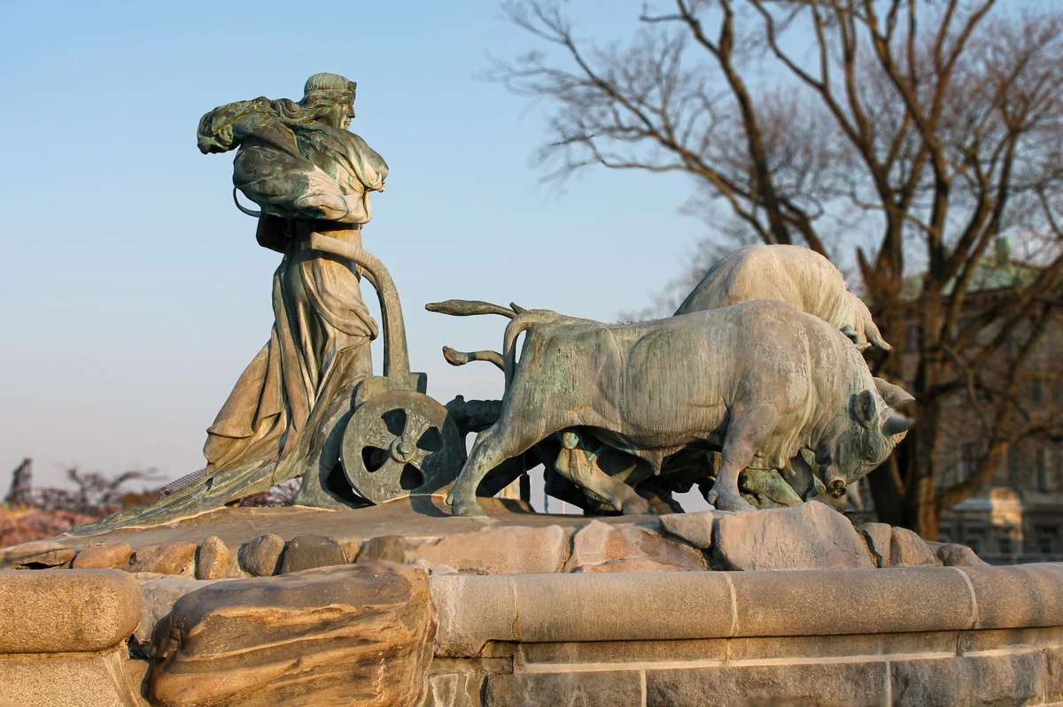 Gefion Fountain feature