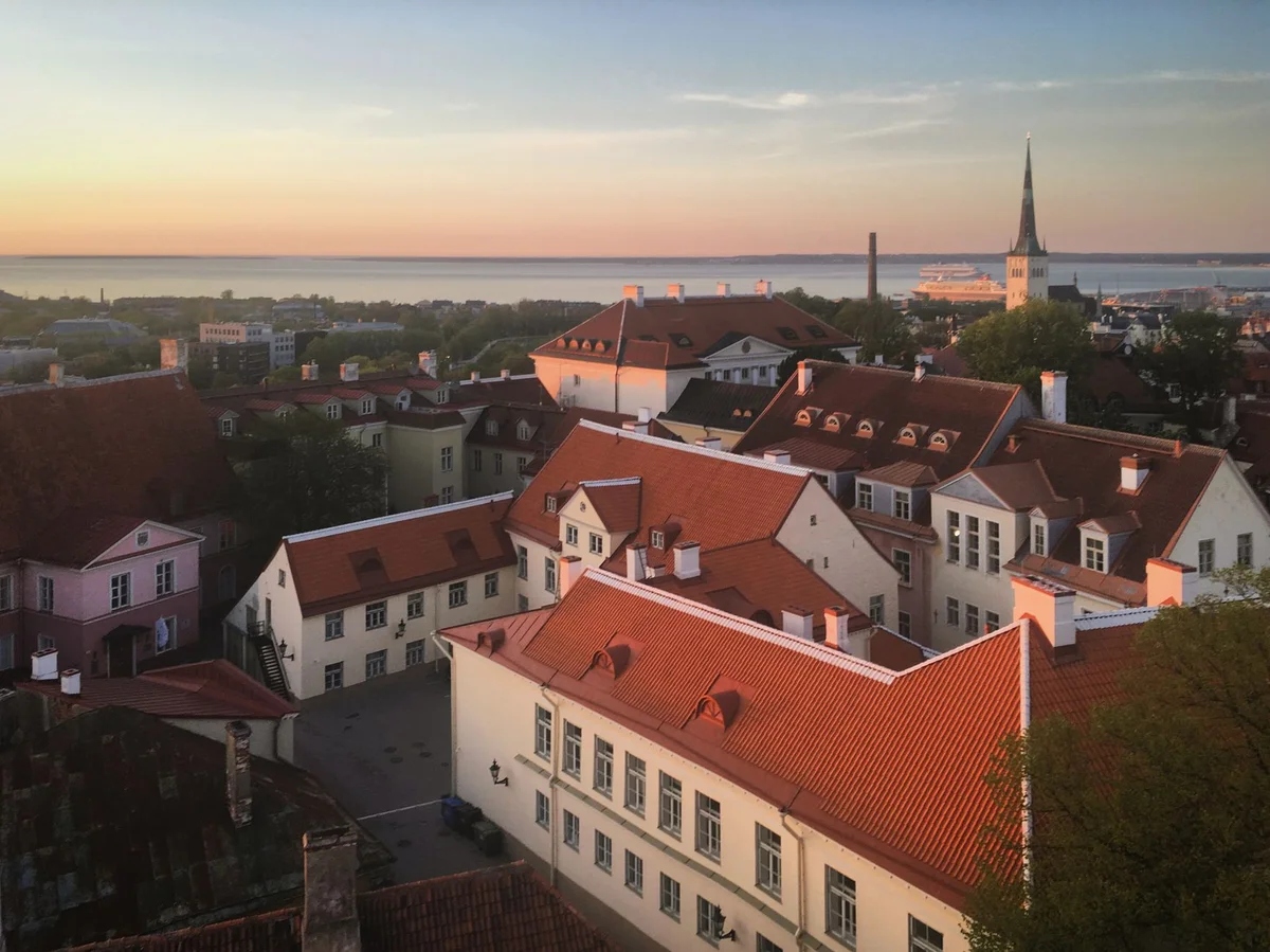 Tallinn Old Town main view