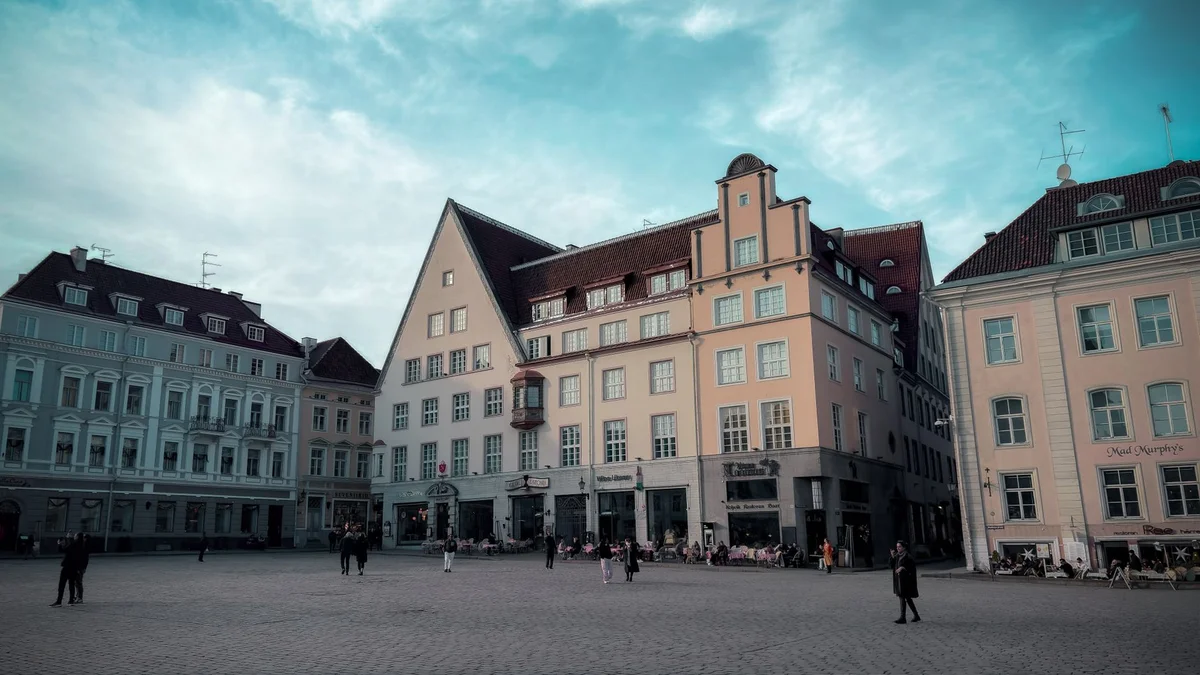 Tallinn Old Town setting