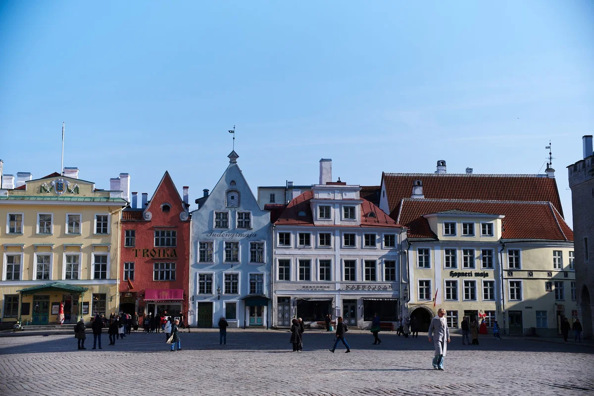 Tartu Town Hall Square view 2