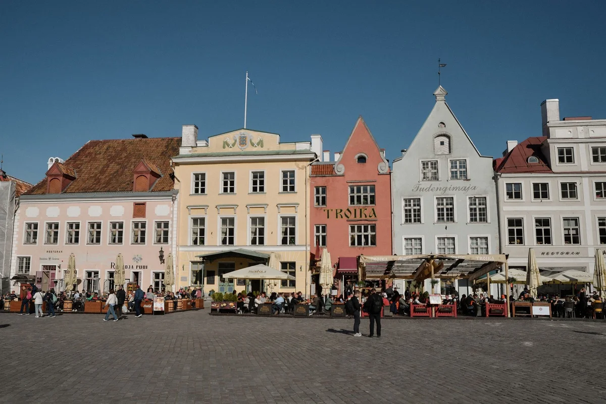 Tartu Town Hall Square view 1