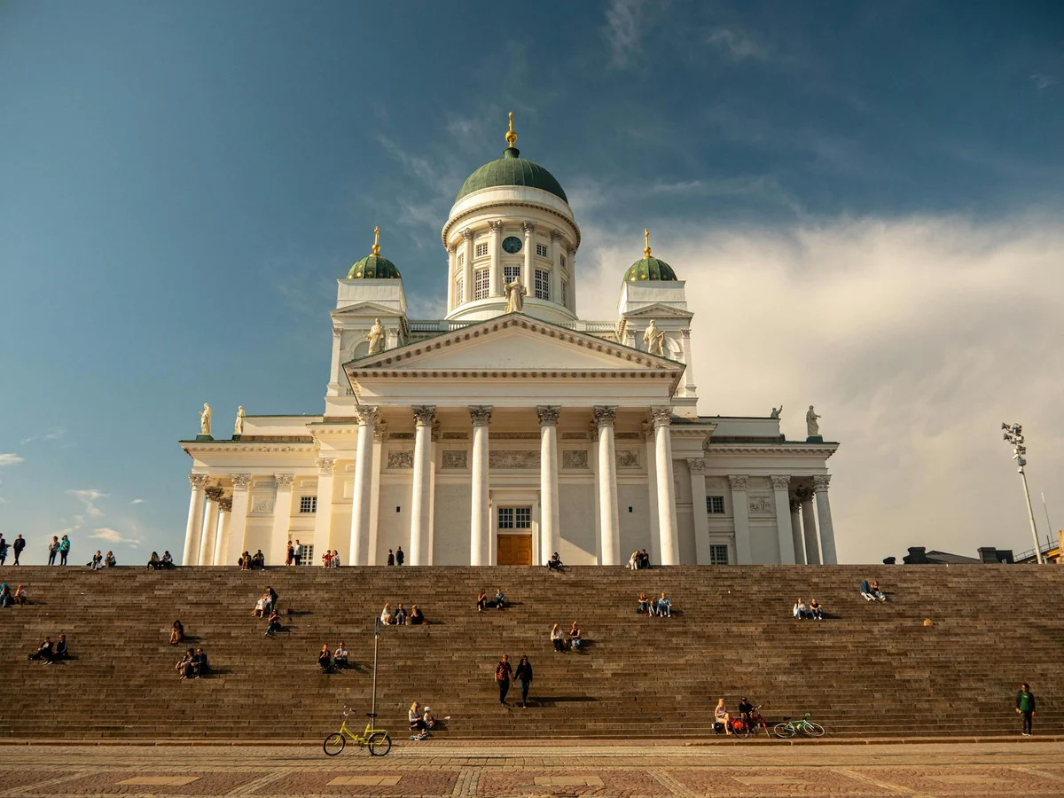 Helsinki Cathedral view 1