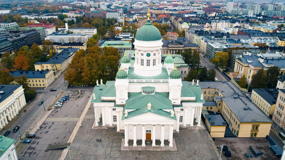 Helsinki Cathedral view 2