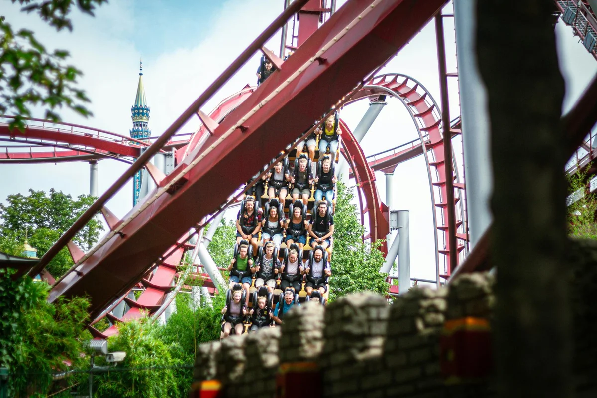 Linnanmaki Amusement Park view 2