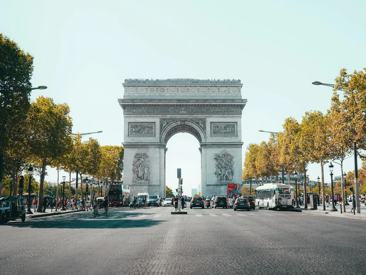 Arc de Triomphe view 1