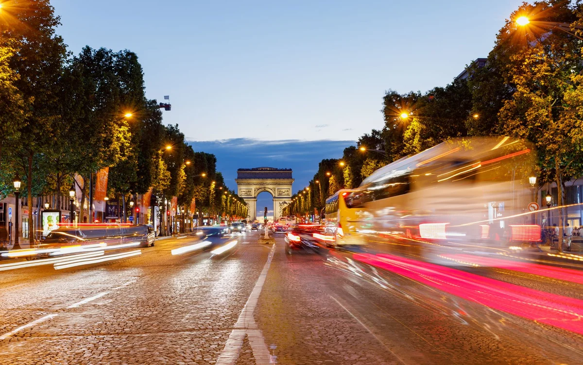 Arc de Triomphe view 1