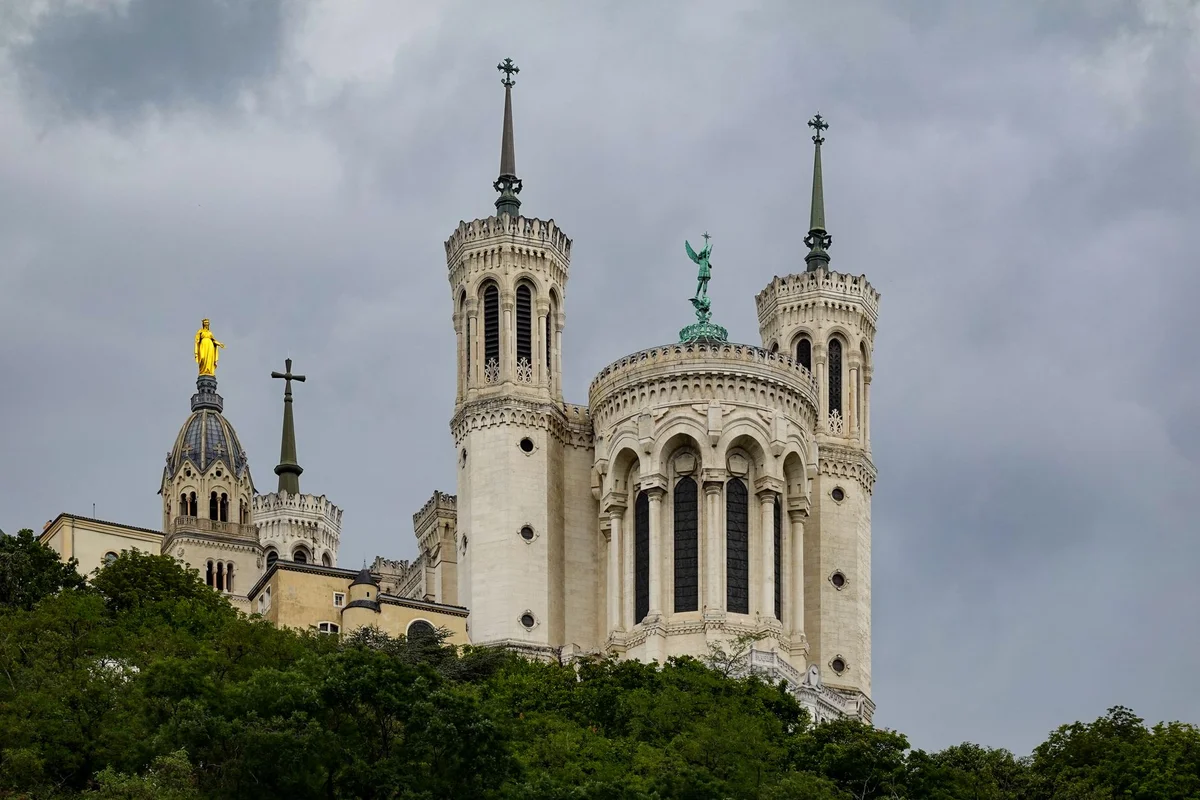 Basilica Of Notre-Dame De Fourvière view 2