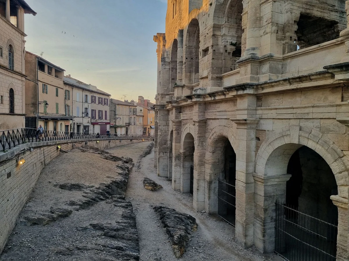 Cimiez Roman Ruins view 2