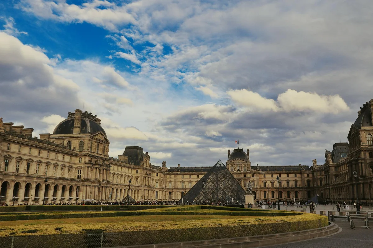 Louvre Museum view 1