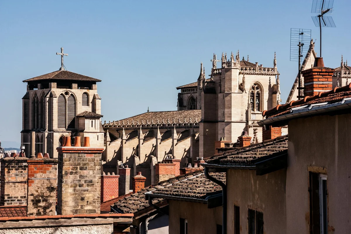 Lyon Cathedral view 2