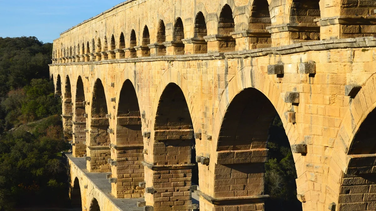 Pont du Gard view 1