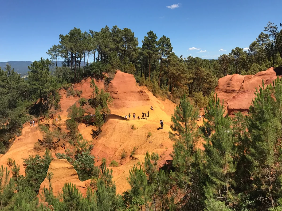 Roussillon Ochre Trail feature