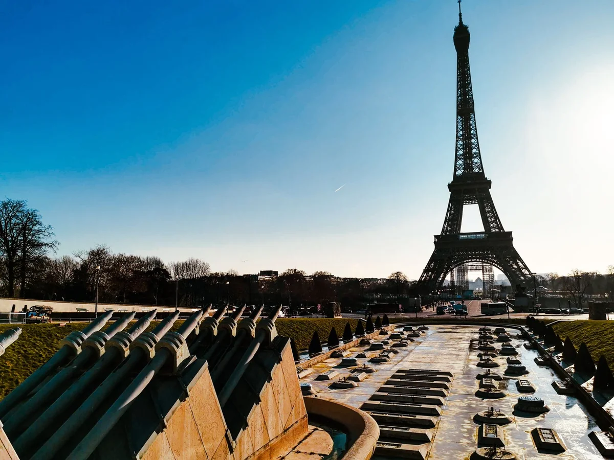 Trocadéro Gardens view 1