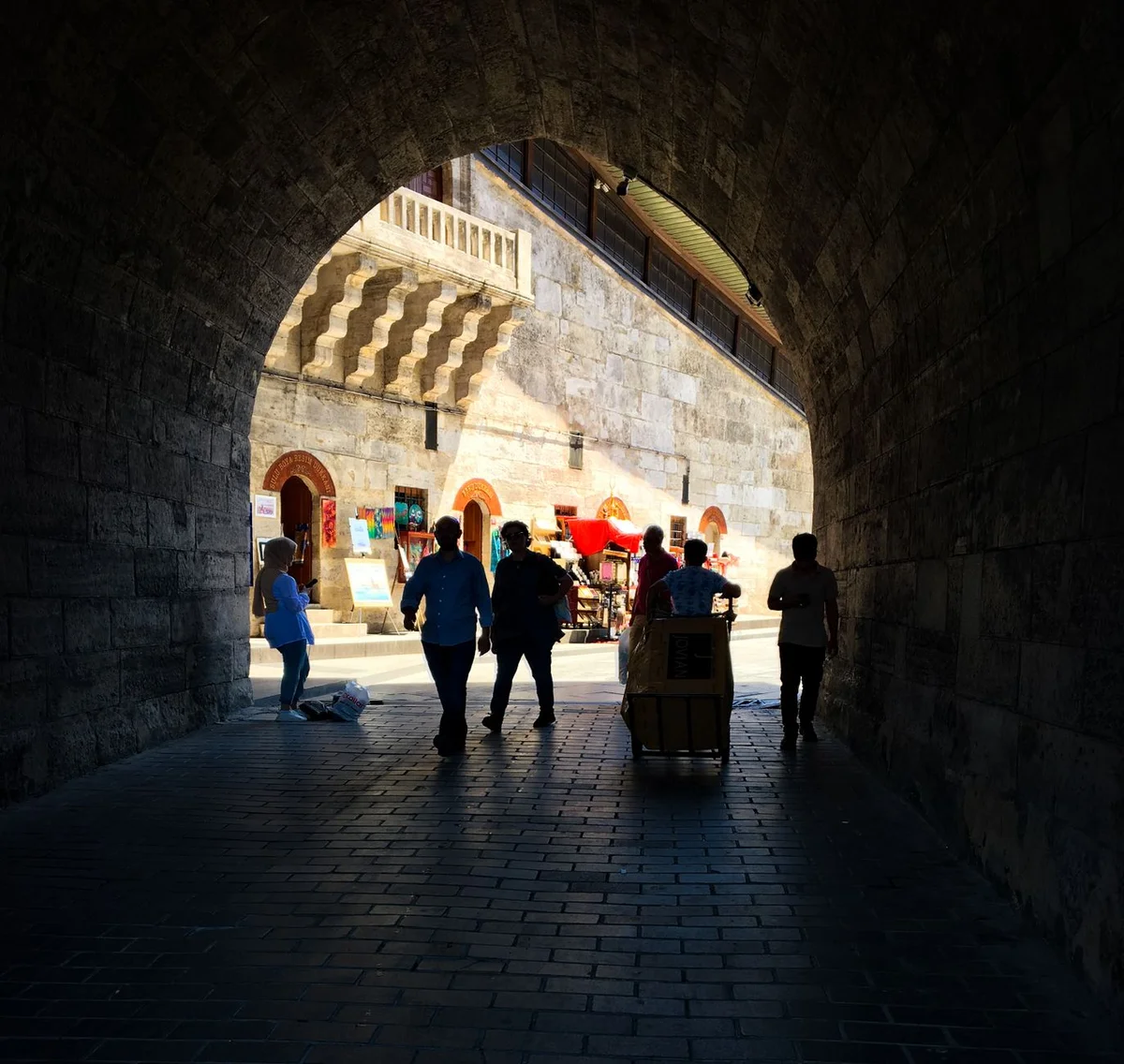 Kutaisi Green Bazaar view 2