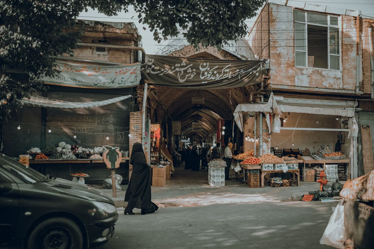 Kutaisi Green Bazaar view 1