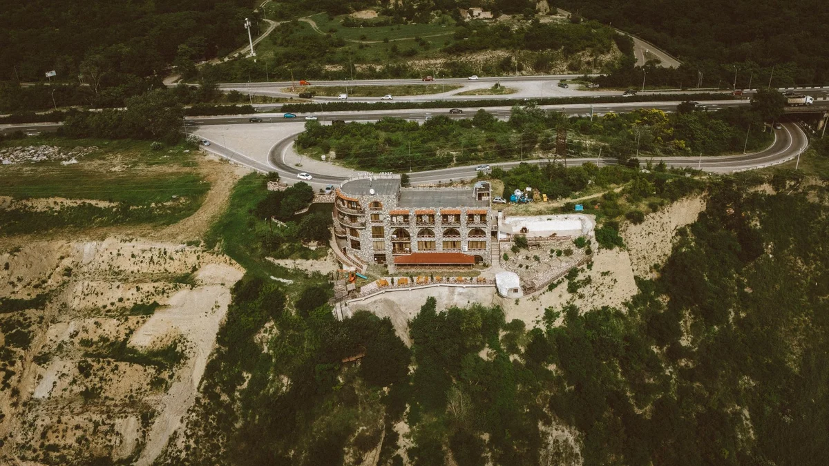 Metekhi Church view 1