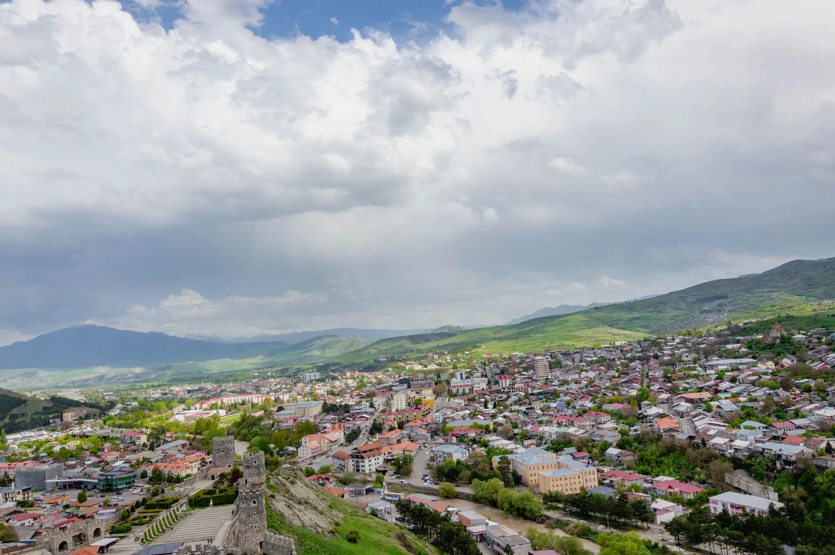Sighnaghi City Walls view 2
