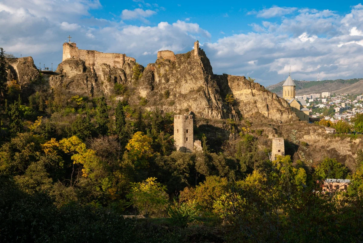 Sighnaghi City Walls view 1