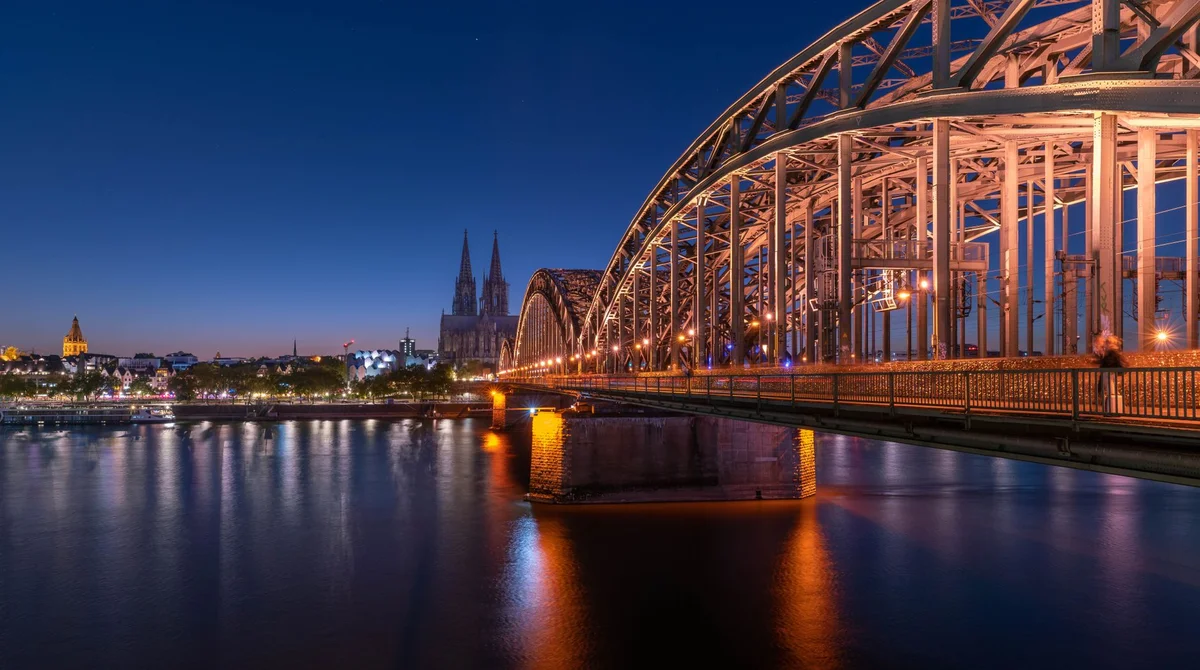 Old Bridge Heidelberg view 2
