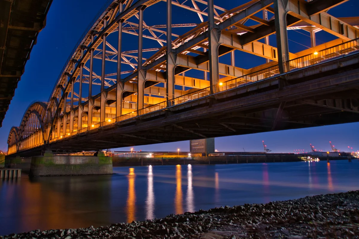 Old Bridge Heidelberg view 1