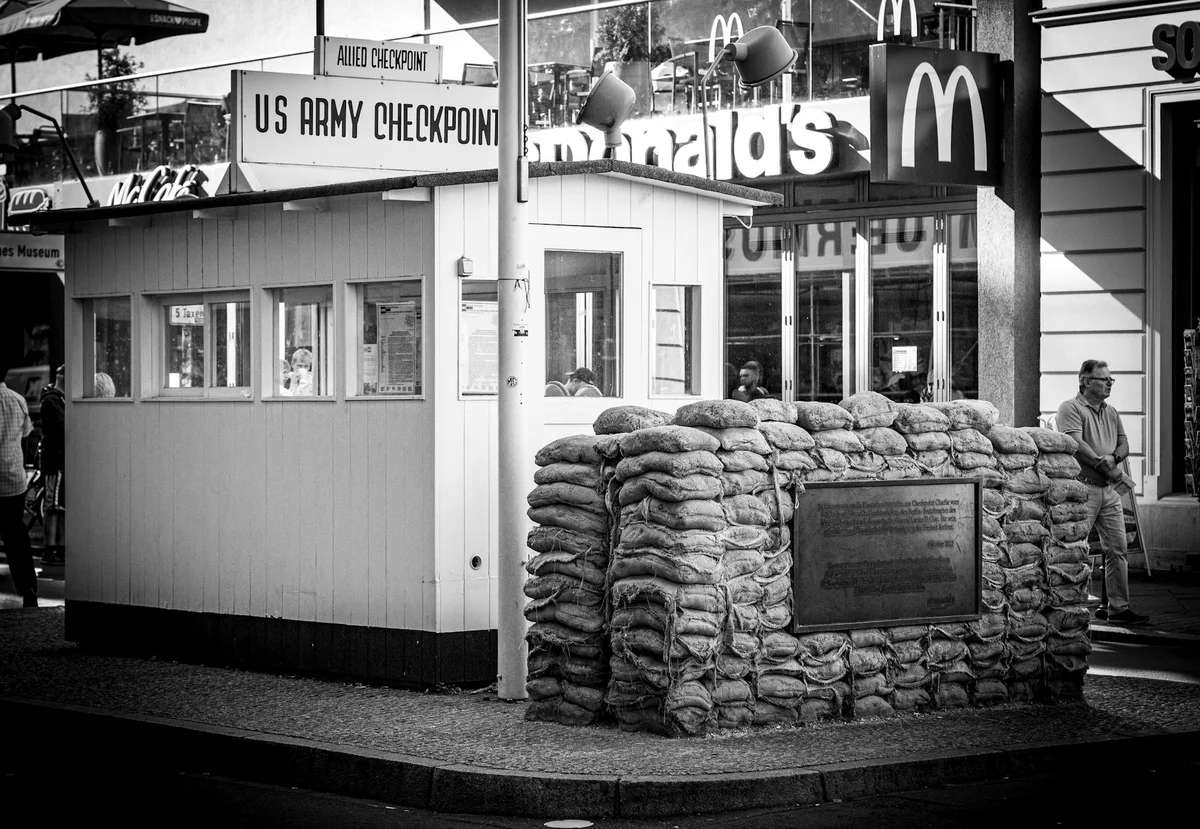 Checkpoint Charlie view 1