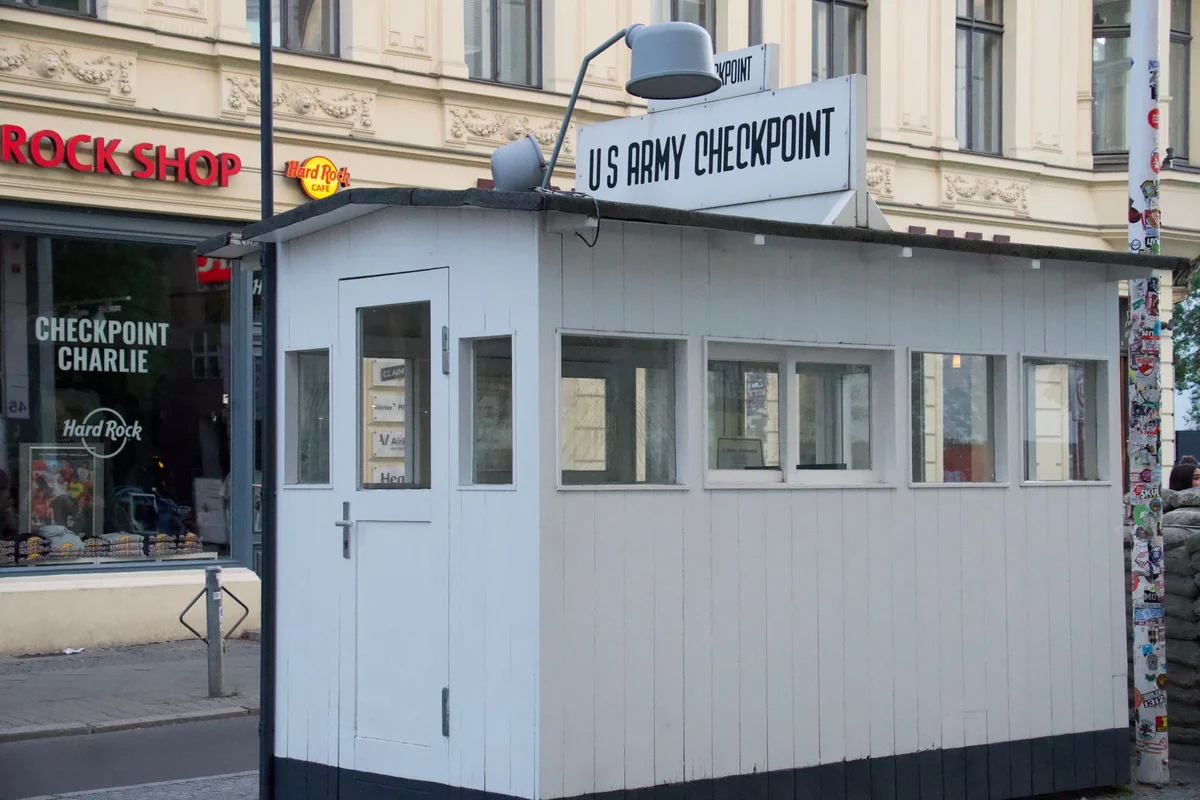 Checkpoint Charlie view 1