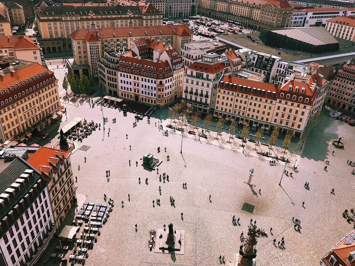 Frauenkirche Dresden view 1