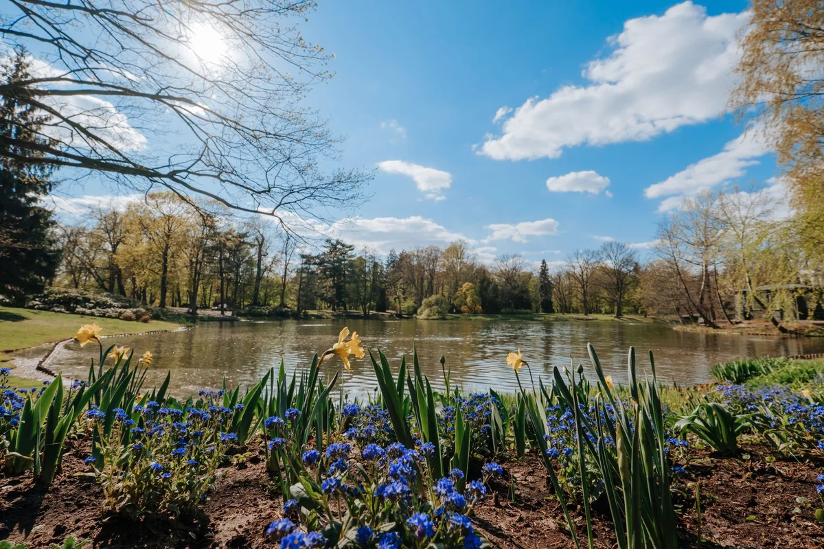 Günthersburgpark view 2