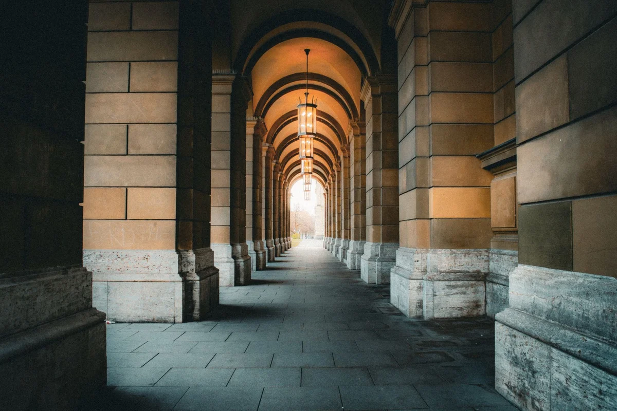 Hofgarten Munich view 1