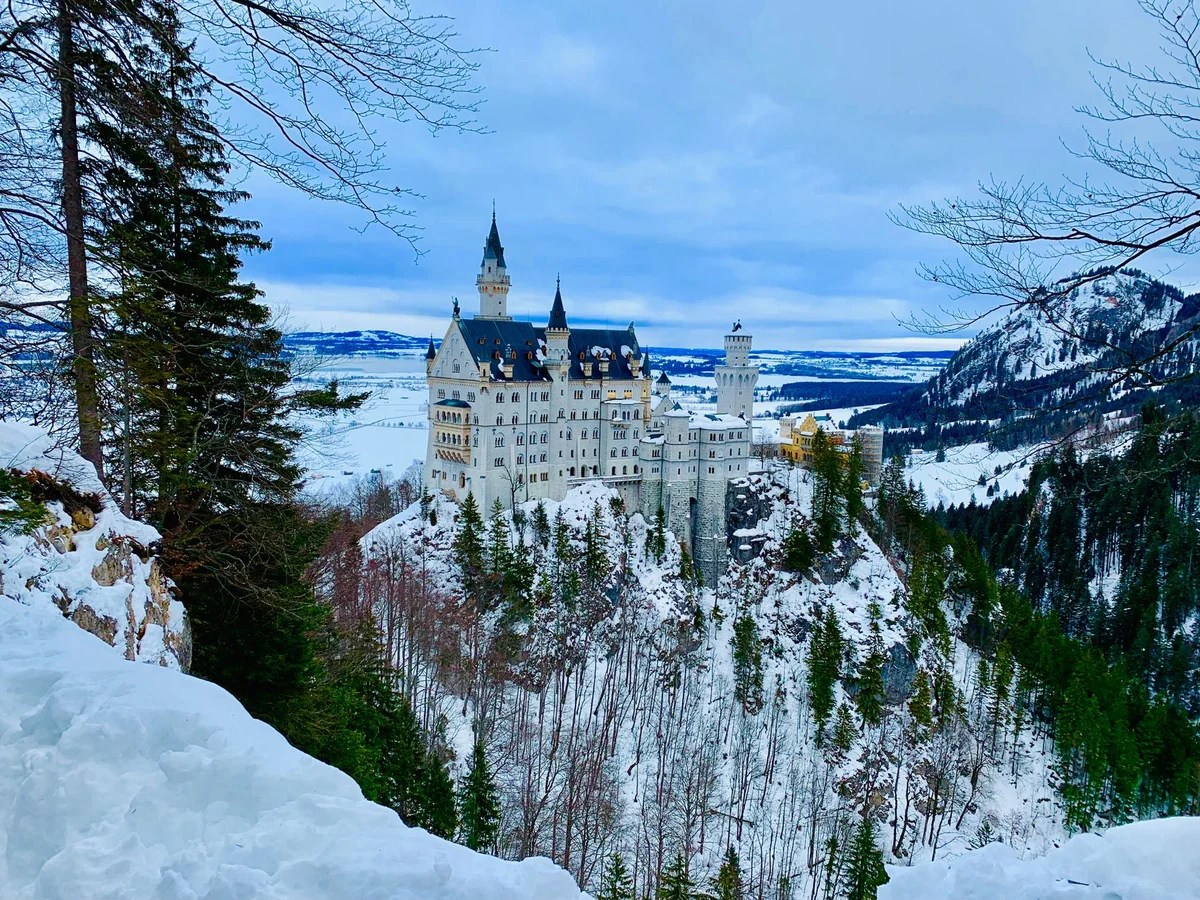 Neuschwanstein Castle view 1