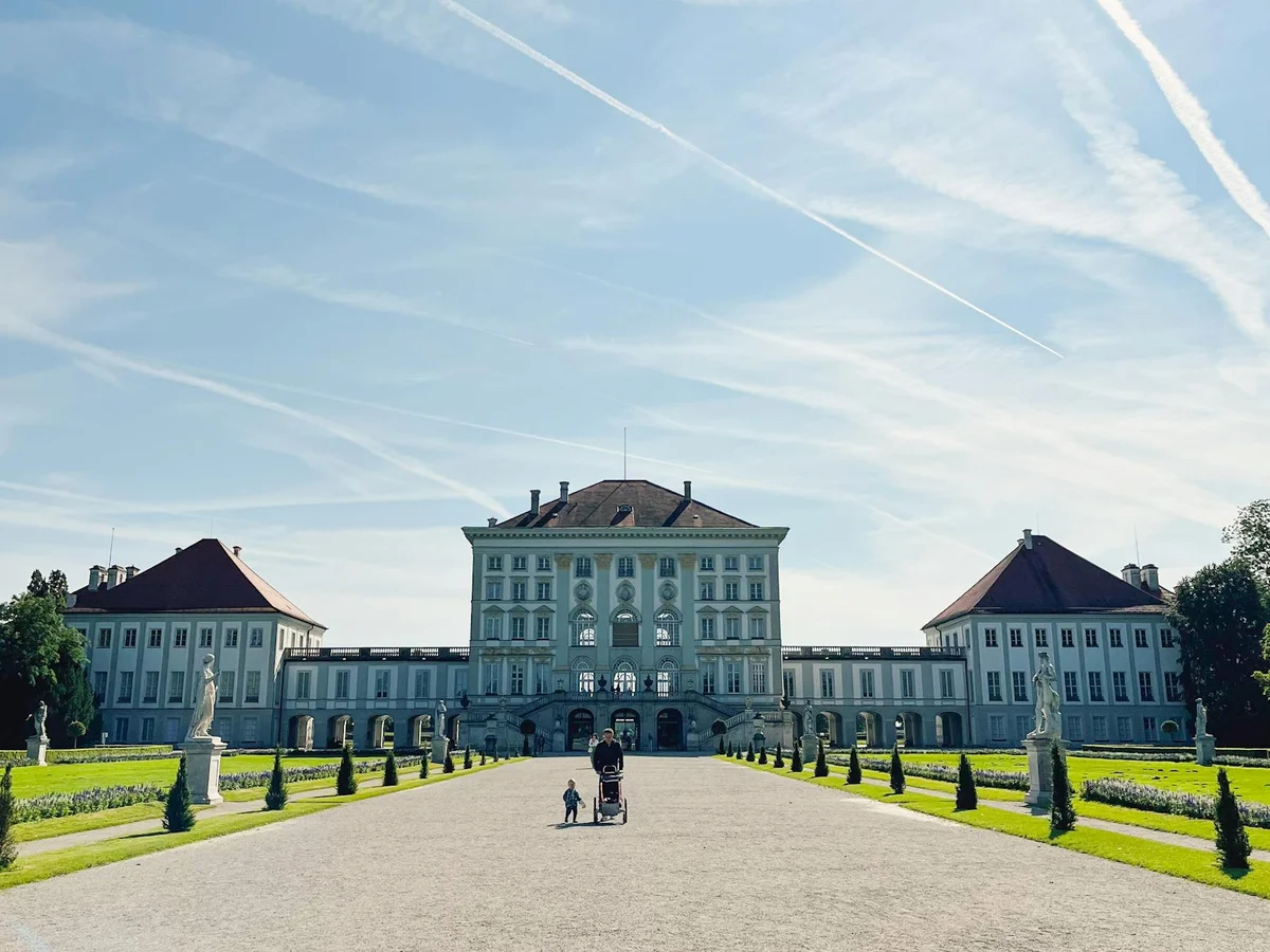 Nymphenburg Palace view 1