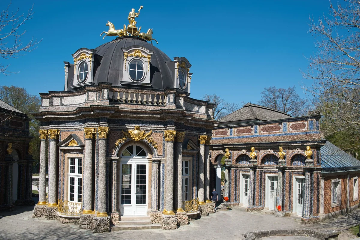 Nymphenburg Palace view 2