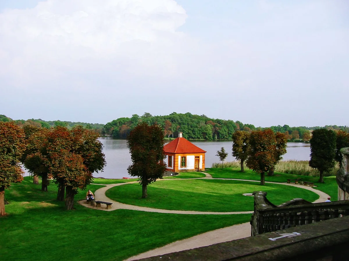 Nymphenburg Palace view 1