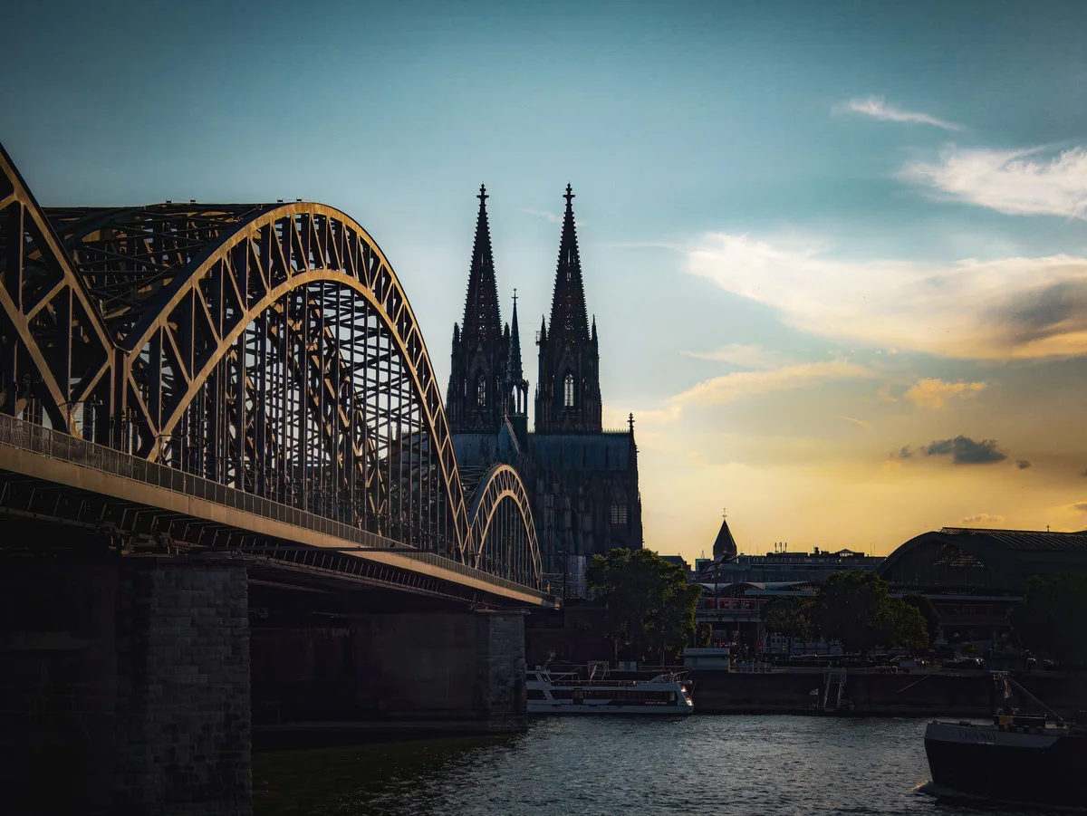Rhine River Cologne feature
