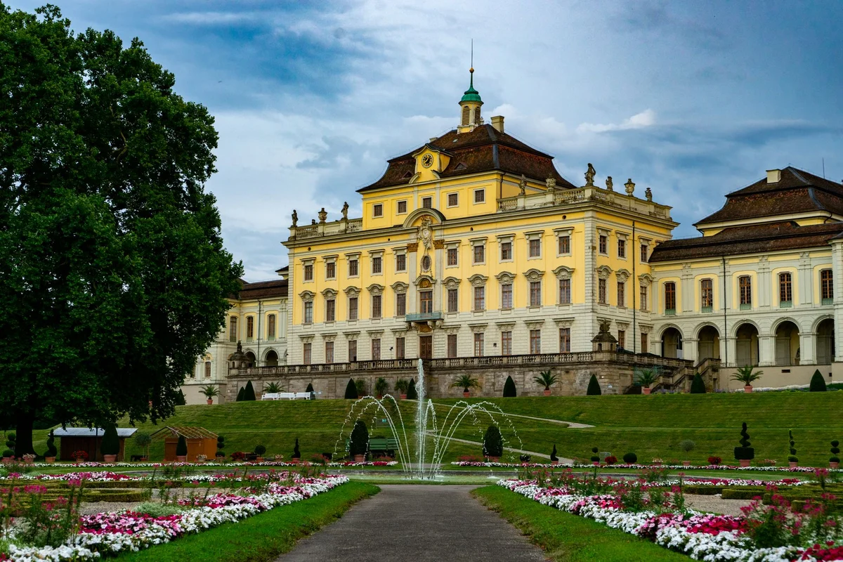 Sanssouci Palace view 1